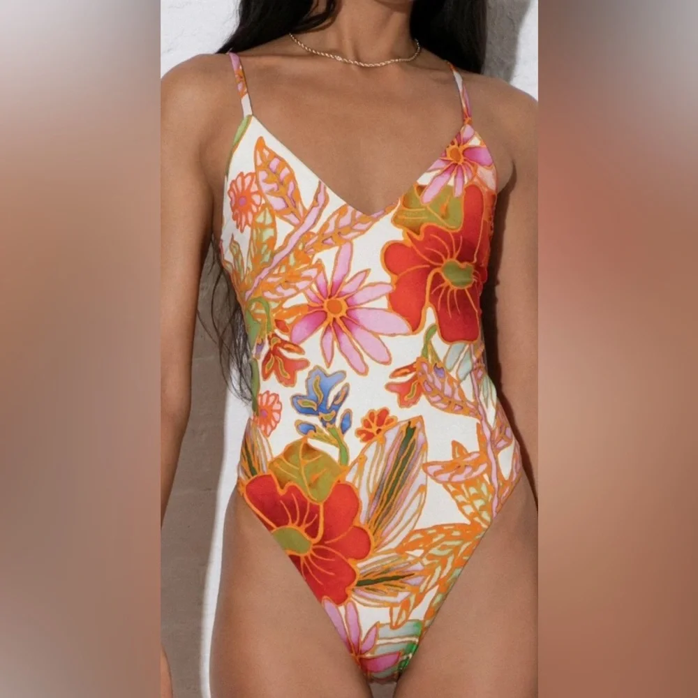 Mara Hoffman Chrishell One Piece - Picture 2 of 4